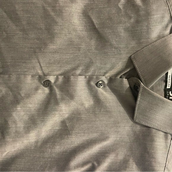 J.Ferrar Gray Long Sleeve Shirt - Picture 2 of 2